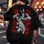 Izuku Midoriya Anime Oversized T-shirt
